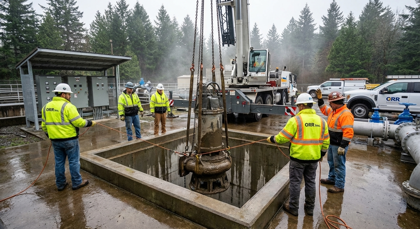ORR Inc. crew working on municipal infrastructure